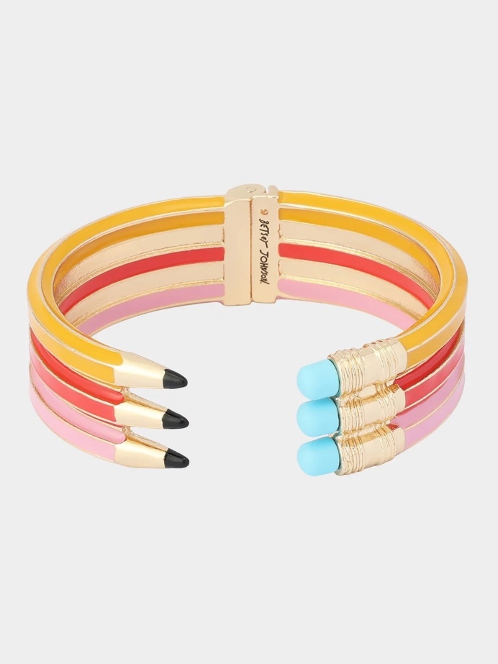 Betsey Johnson Triple Pencil Bangle Bracelet